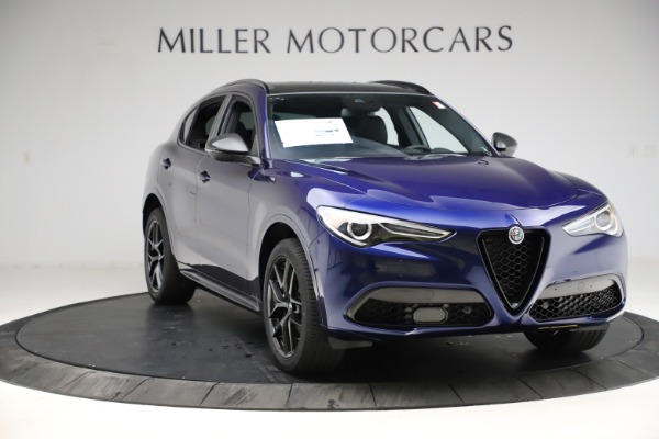 New 2021 Alfa Romeo Stelvio Ti Sport Q4 for sale Sold at Bugatti of Greenwich in Greenwich CT 06830 11