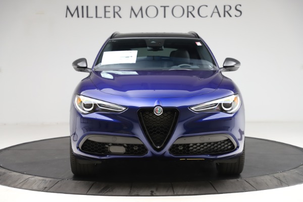 New 2021 Alfa Romeo Stelvio Ti Sport Q4 for sale Sold at Bugatti of Greenwich in Greenwich CT 06830 12