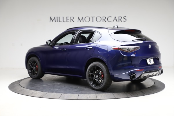 New 2021 Alfa Romeo Stelvio Ti Sport Q4 for sale Sold at Bugatti of Greenwich in Greenwich CT 06830 4