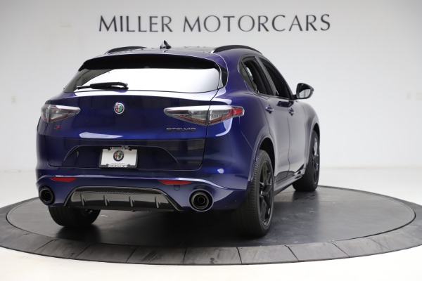 New 2021 Alfa Romeo Stelvio Ti Sport Q4 for sale Sold at Bugatti of Greenwich in Greenwich CT 06830 7