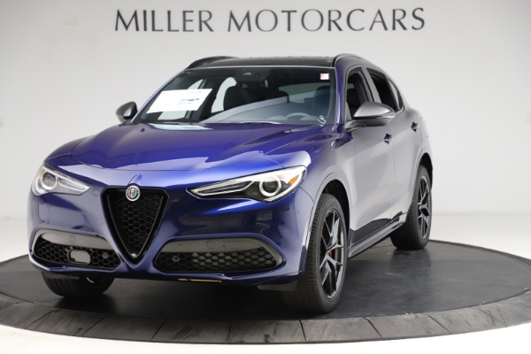 New 2021 Alfa Romeo Stelvio Ti Sport Q4 for sale Sold at Bugatti of Greenwich in Greenwich CT 06830 1