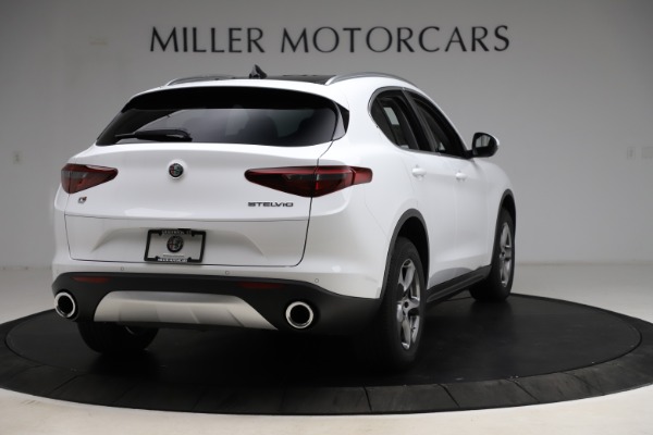 New 2021 Alfa Romeo Stelvio Q4 for sale Sold at Bugatti of Greenwich in Greenwich CT 06830 7