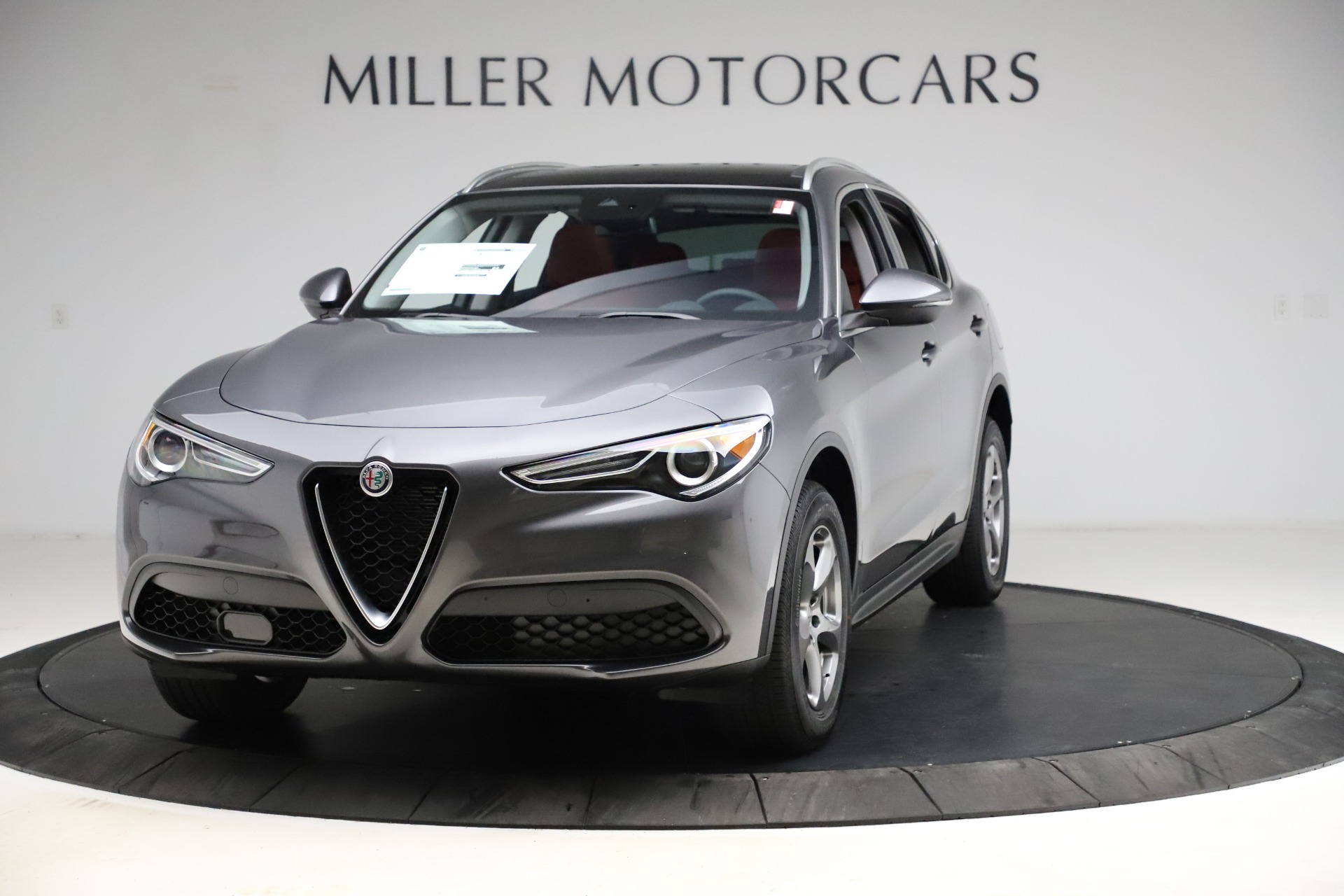 New 2021 Alfa Romeo Stelvio Q4 for sale Sold at Bugatti of Greenwich in Greenwich CT 06830 1