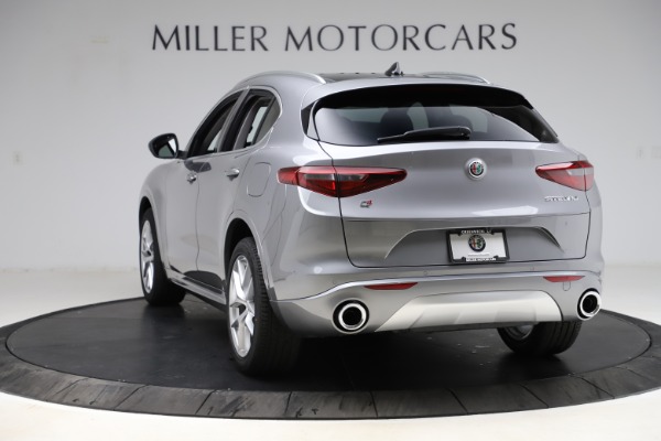 New 2021 Alfa Romeo Stelvio Ti Q4 for sale Sold at Bugatti of Greenwich in Greenwich CT 06830 5