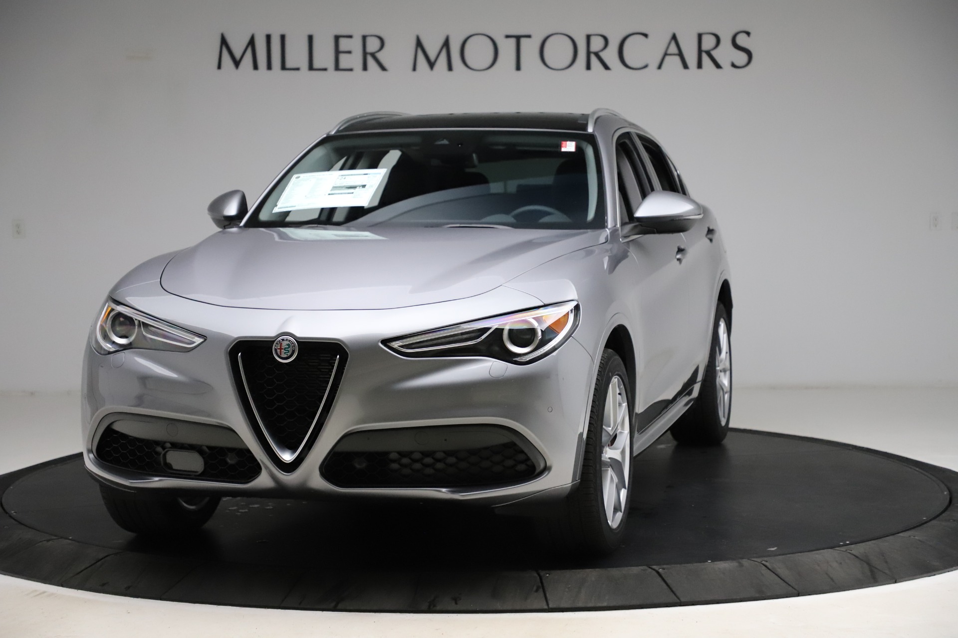 New 2021 Alfa Romeo Stelvio Ti Q4 for sale Sold at Bugatti of Greenwich in Greenwich CT 06830 1