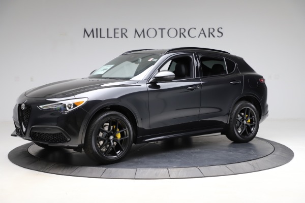 New 2021 Alfa Romeo Stelvio Ti Sport Q4 for sale Sold at Bugatti of Greenwich in Greenwich CT 06830 2