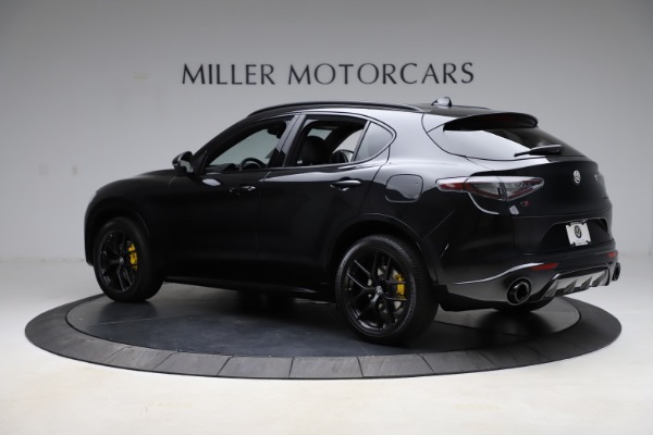 New 2021 Alfa Romeo Stelvio Ti Sport Q4 for sale Sold at Bugatti of Greenwich in Greenwich CT 06830 4