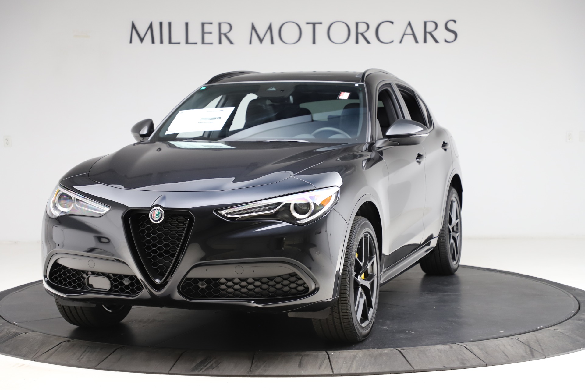 New 2021 Alfa Romeo Stelvio Ti Sport Q4 for sale Sold at Bugatti of Greenwich in Greenwich CT 06830 1