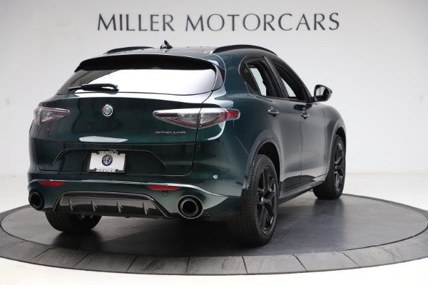 New 2021 Alfa Romeo Stelvio Ti Sport Q4 for sale Sold at Bugatti of Greenwich in Greenwich CT 06830 7