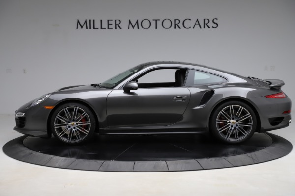 Used 2015 Porsche 911 Turbo for sale Sold at Bugatti of Greenwich in Greenwich CT 06830 3