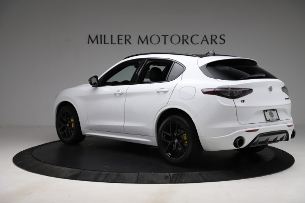 New 2021 Alfa Romeo Stelvio Ti Sport Q4 for sale Sold at Bugatti of Greenwich in Greenwich CT 06830 5