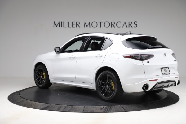 New 2021 Alfa Romeo Stelvio Ti Sport Q4 for sale Sold at Bugatti of Greenwich in Greenwich CT 06830 6