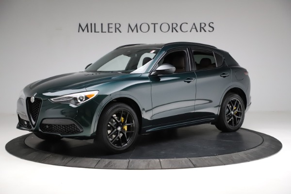 New 2021 Alfa Romeo Stelvio Ti Sport Q4 for sale Sold at Bugatti of Greenwich in Greenwich CT 06830 3