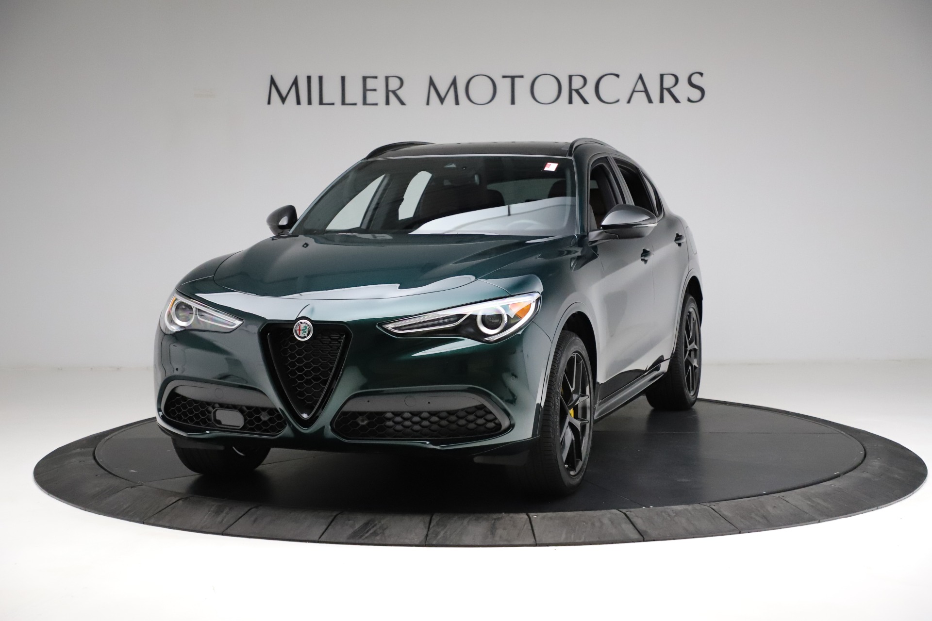 New 2021 Alfa Romeo Stelvio Ti Sport Q4 for sale Sold at Bugatti of Greenwich in Greenwich CT 06830 1