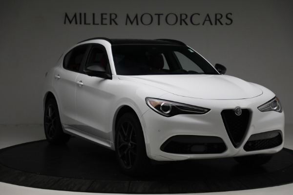 Used 2021 Alfa Romeo Stelvio Ti Sport Q4 for sale Sold at Bugatti of Greenwich in Greenwich CT 06830 11