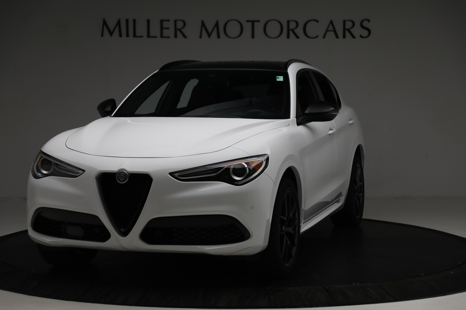 Used 2021 Alfa Romeo Stelvio Ti Sport Q4 for sale Sold at Bugatti of Greenwich in Greenwich CT 06830 1