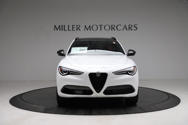 New 2021 Alfa Romeo Stelvio Ti Sport Q4 for sale Sold at Bugatti of Greenwich in Greenwich CT 06830 12