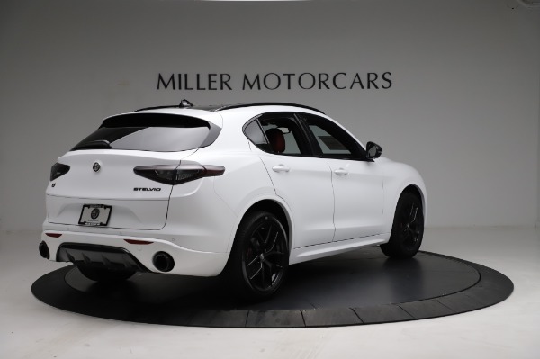 New 2021 Alfa Romeo Stelvio Ti Sport Q4 for sale Sold at Bugatti of Greenwich in Greenwich CT 06830 7