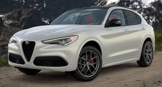 New 2021 Alfa Romeo Stelvio Ti Sport Q4 for sale Sold at Bugatti of Greenwich in Greenwich CT 06830 1