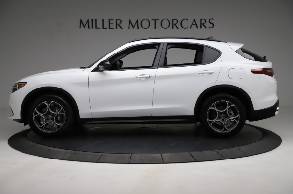 New 2021 Alfa Romeo Stelvio Q4 for sale Sold at Bugatti of Greenwich in Greenwich CT 06830 3