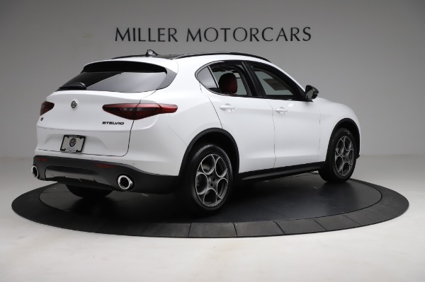 New 2021 Alfa Romeo Stelvio Q4 for sale Sold at Bugatti of Greenwich in Greenwich CT 06830 7