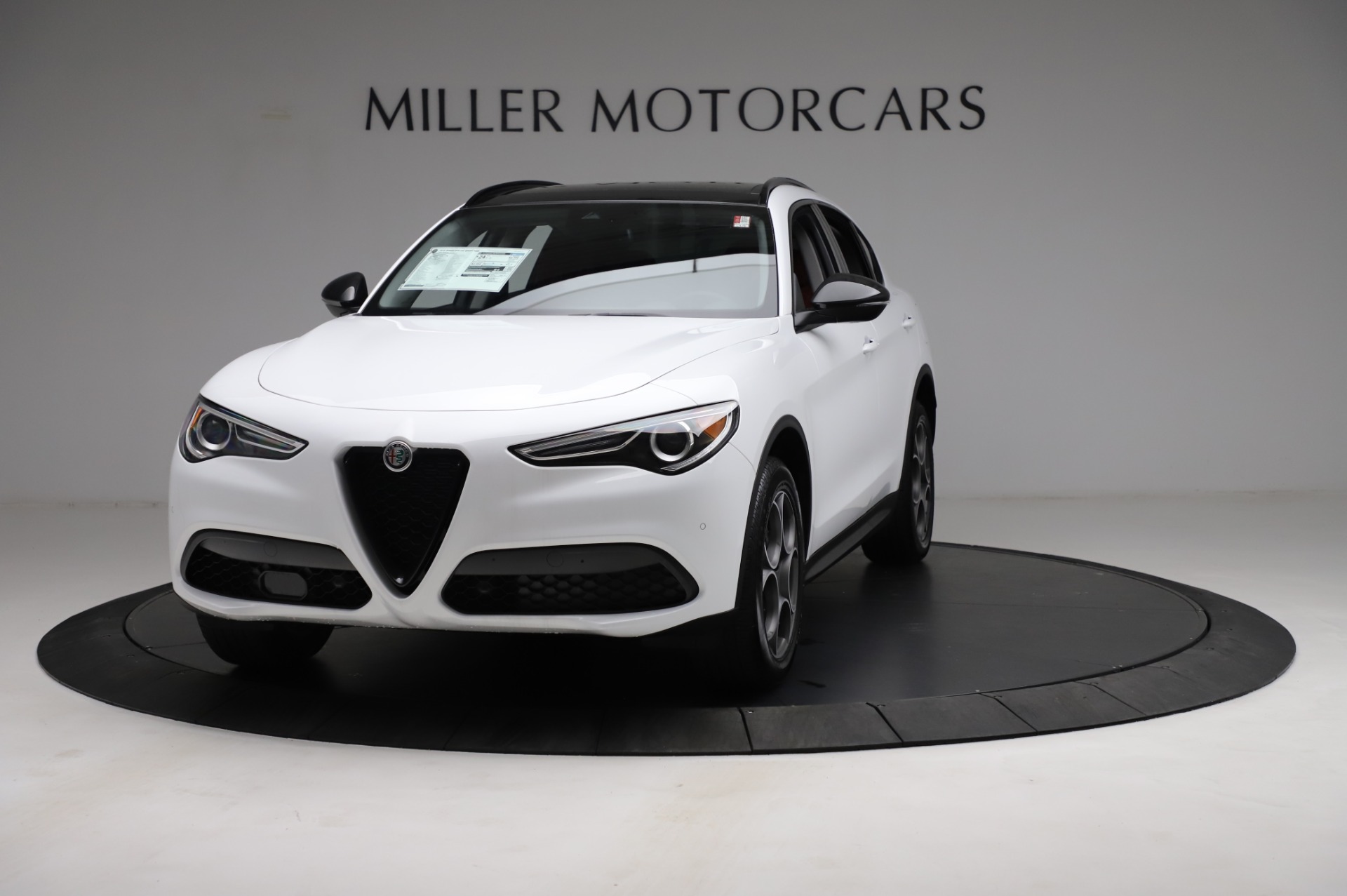 New 2021 Alfa Romeo Stelvio Q4 for sale Sold at Bugatti of Greenwich in Greenwich CT 06830 1