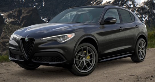 New 2021 Alfa Romeo Stelvio Ti Sport Q4 for sale Sold at Bugatti of Greenwich in Greenwich CT 06830 1