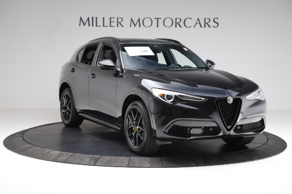 New 2021 Alfa Romeo Stelvio Ti Sport Q4 for sale Sold at Bugatti of Greenwich in Greenwich CT 06830 11