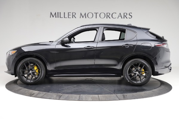 New 2021 Alfa Romeo Stelvio Ti Sport Q4 for sale Sold at Bugatti of Greenwich in Greenwich CT 06830 3