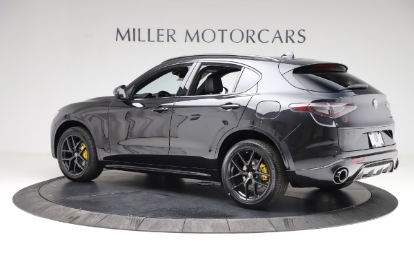 New 2021 Alfa Romeo Stelvio Ti Sport Q4 for sale Sold at Bugatti of Greenwich in Greenwich CT 06830 4