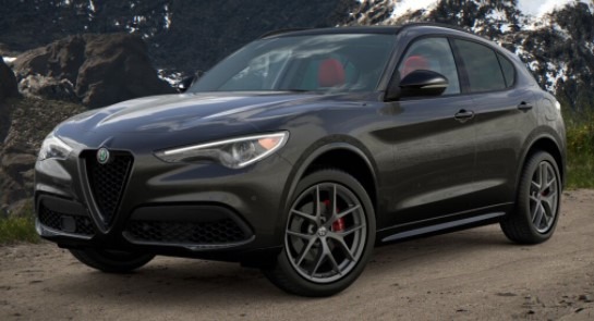 New 2021 Alfa Romeo Stelvio Ti Sport for sale Sold at Bugatti of Greenwich in Greenwich CT 06830 1