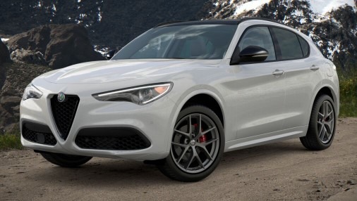 New 2021 Alfa Romeo Stelvio Ti Sport Q4 for sale Sold at Bugatti of Greenwich in Greenwich CT 06830 1