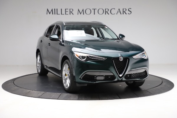 New 2021 Alfa Romeo Stelvio Ti Q4 for sale Sold at Bugatti of Greenwich in Greenwich CT 06830 12