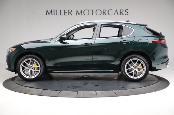 New 2021 Alfa Romeo Stelvio Ti Q4 for sale Sold at Bugatti of Greenwich in Greenwich CT 06830 3