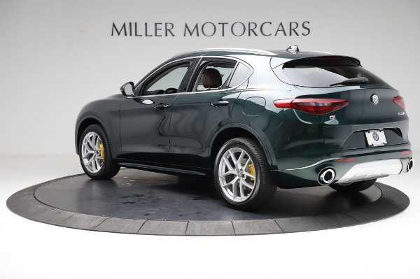 New 2021 Alfa Romeo Stelvio Ti Q4 for sale Sold at Bugatti of Greenwich in Greenwich CT 06830 4