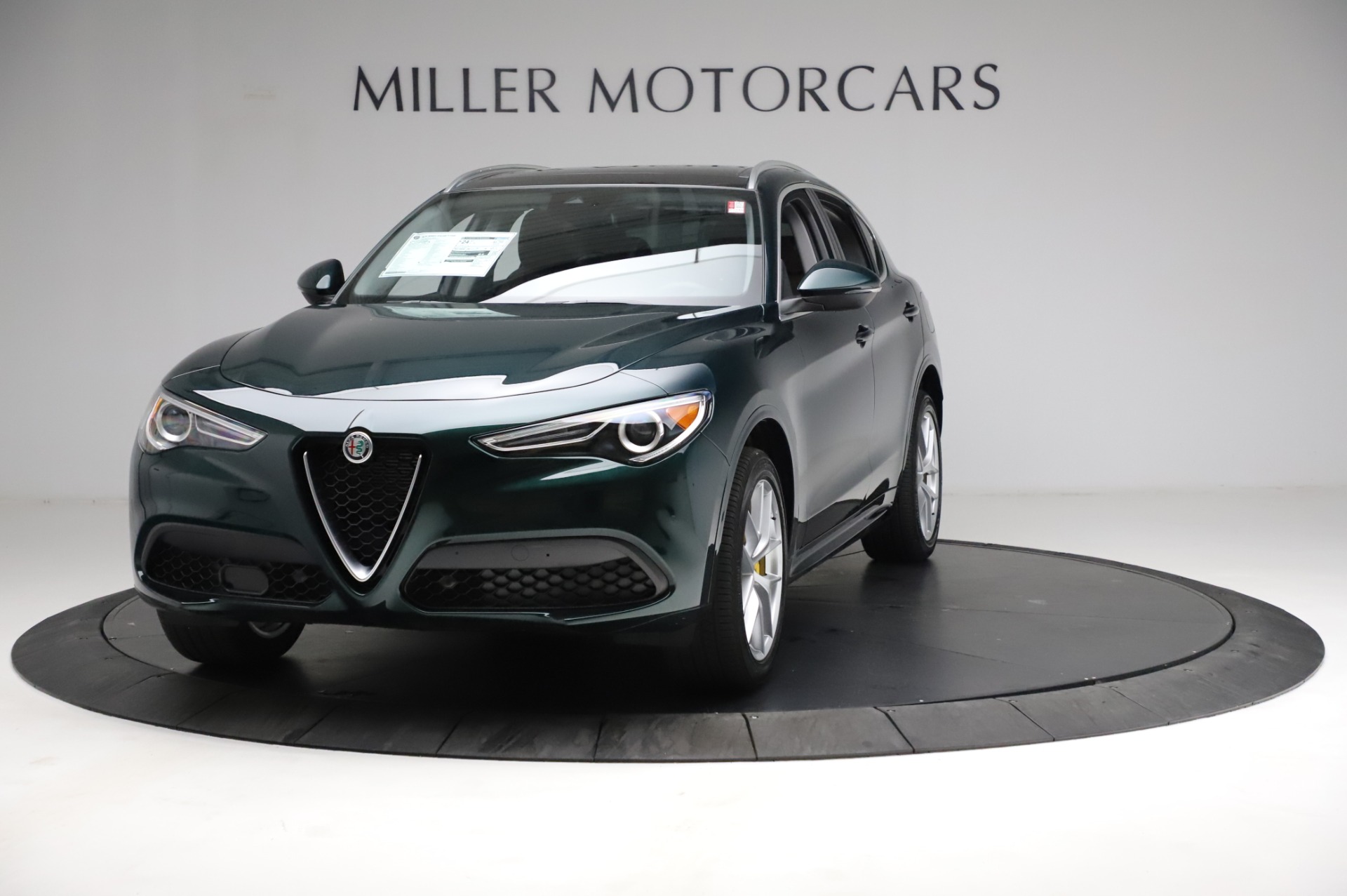 New 2021 Alfa Romeo Stelvio Ti Q4 for sale Sold at Bugatti of Greenwich in Greenwich CT 06830 1