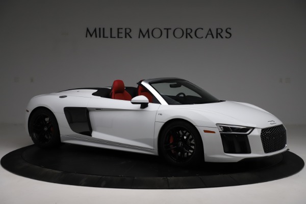 Used 2018 Audi R8 Spyder for sale Sold at Bugatti of Greenwich in Greenwich CT 06830 10