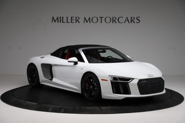 Used 2018 Audi R8 Spyder for sale Sold at Bugatti of Greenwich in Greenwich CT 06830 14