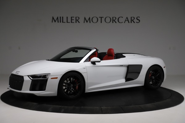 Used 2018 Audi R8 Spyder for sale Sold at Bugatti of Greenwich in Greenwich CT 06830 2