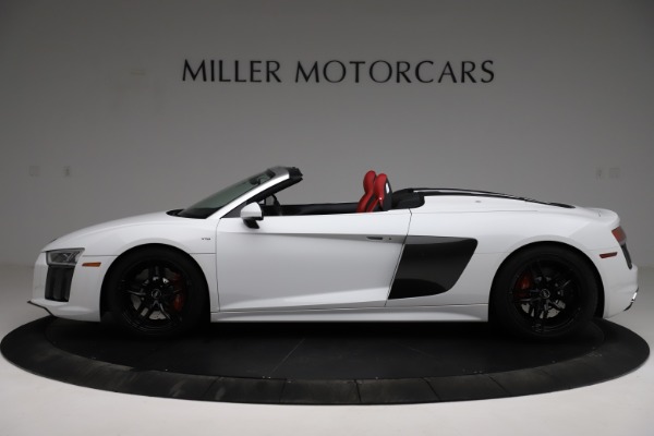 Used 2018 Audi R8 Spyder for sale Sold at Bugatti of Greenwich in Greenwich CT 06830 3