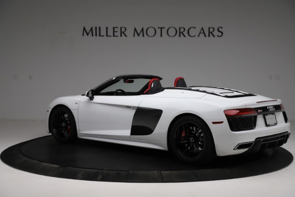 Used 2018 Audi R8 Spyder for sale Sold at Bugatti of Greenwich in Greenwich CT 06830 4
