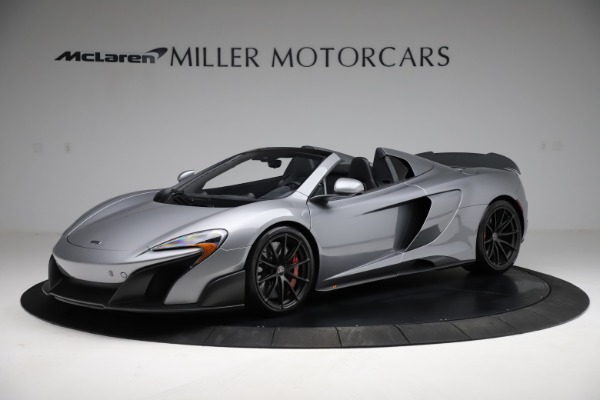 Used 2016 McLaren 675LT Spider for sale $275,900 at Bugatti of Greenwich in Greenwich CT 06830 1