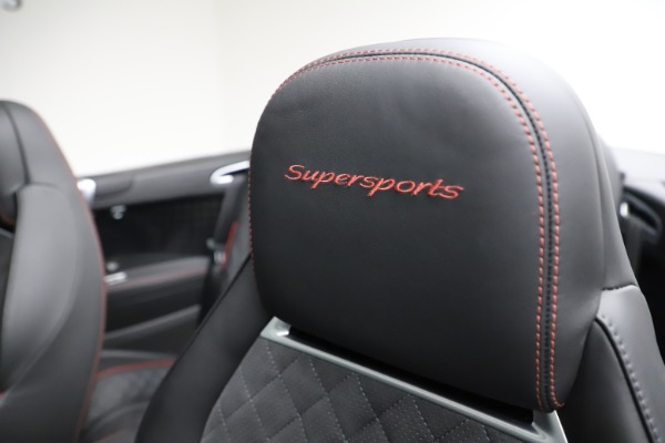 Used 2018 Bentley Continental GT Supersports for sale Sold at Bugatti of Greenwich in Greenwich CT 06830 27