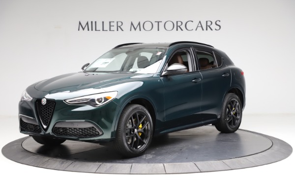 New 2021 Alfa Romeo Stelvio Ti Q4 for sale Sold at Bugatti of Greenwich in Greenwich CT 06830 2