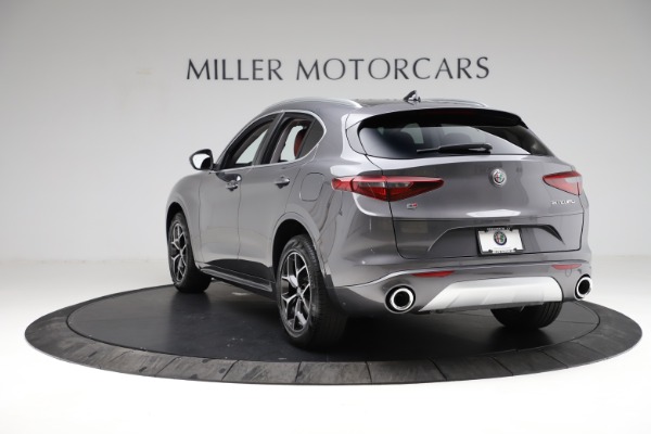 New 2021 Alfa Romeo Stelvio Ti Q4 for sale Sold at Bugatti of Greenwich in Greenwich CT 06830 6