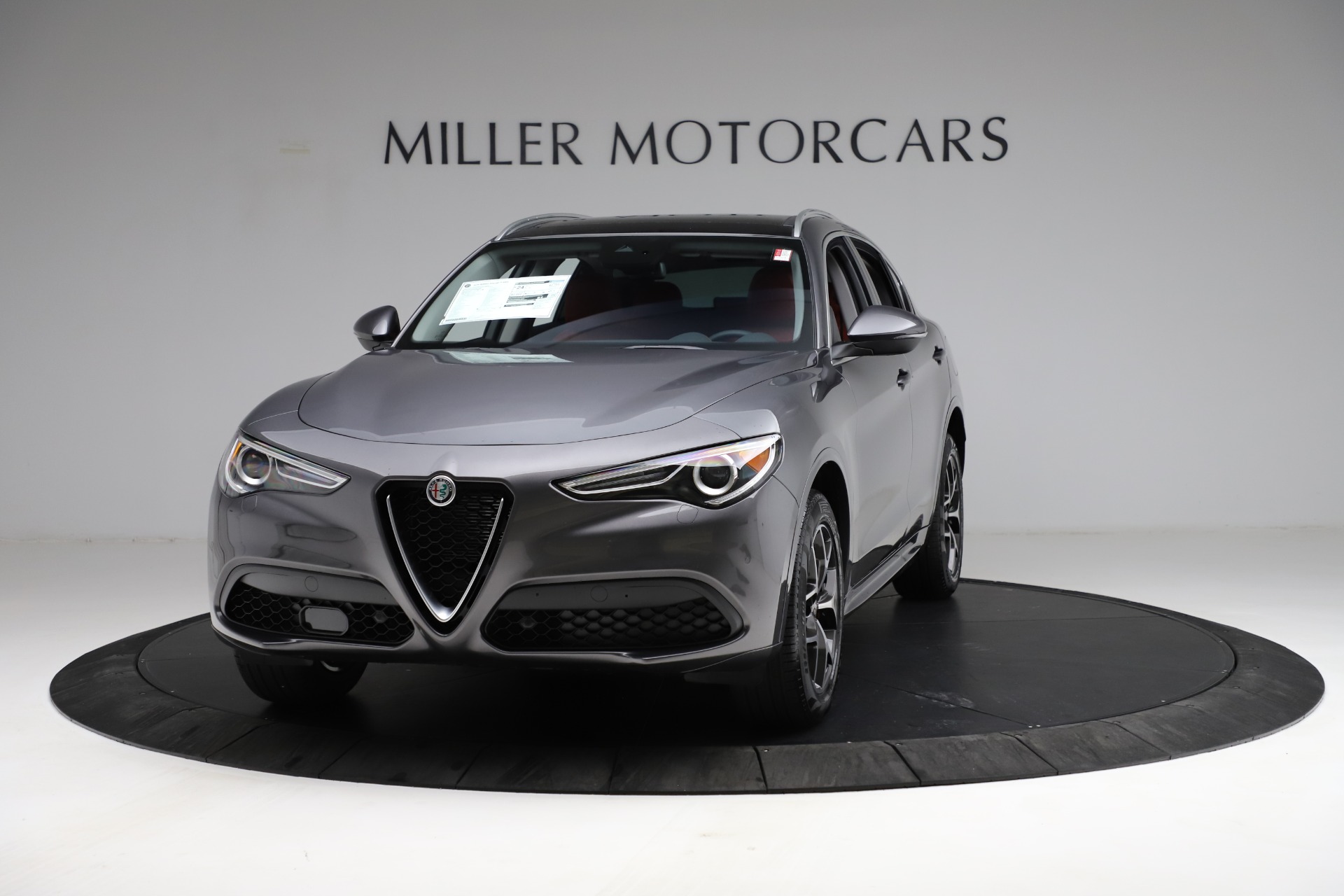 New 2021 Alfa Romeo Stelvio Ti Q4 for sale Sold at Bugatti of Greenwich in Greenwich CT 06830 1