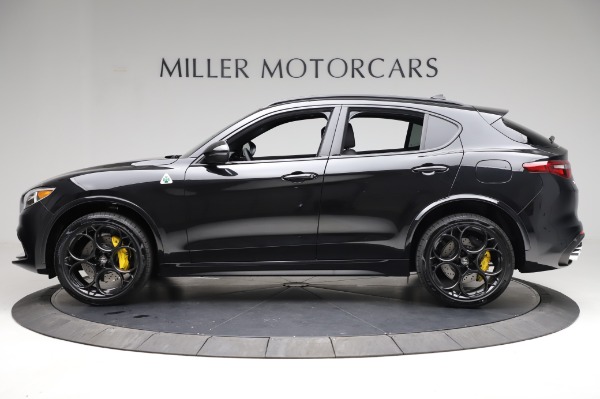 New 2021 Alfa Romeo Stelvio Quadrifoglio for sale Sold at Bugatti of Greenwich in Greenwich CT 06830 3