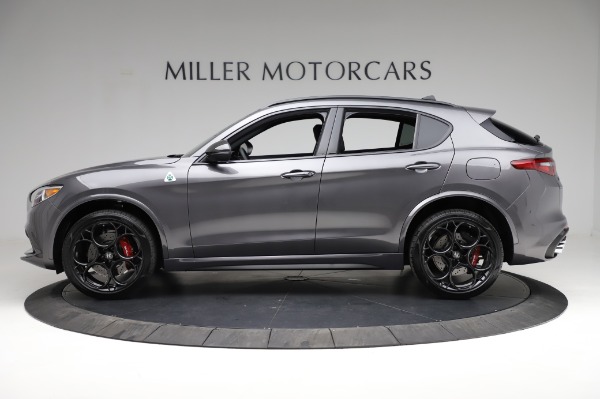 New 2021 Alfa Romeo Stelvio Quadrifoglio for sale Sold at Bugatti of Greenwich in Greenwich CT 06830 3