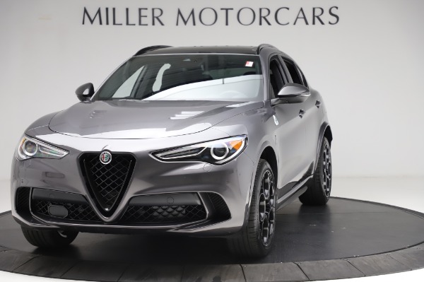 New 2021 Alfa Romeo Stelvio Quadrifoglio for sale Sold at Bugatti of Greenwich in Greenwich CT 06830 1