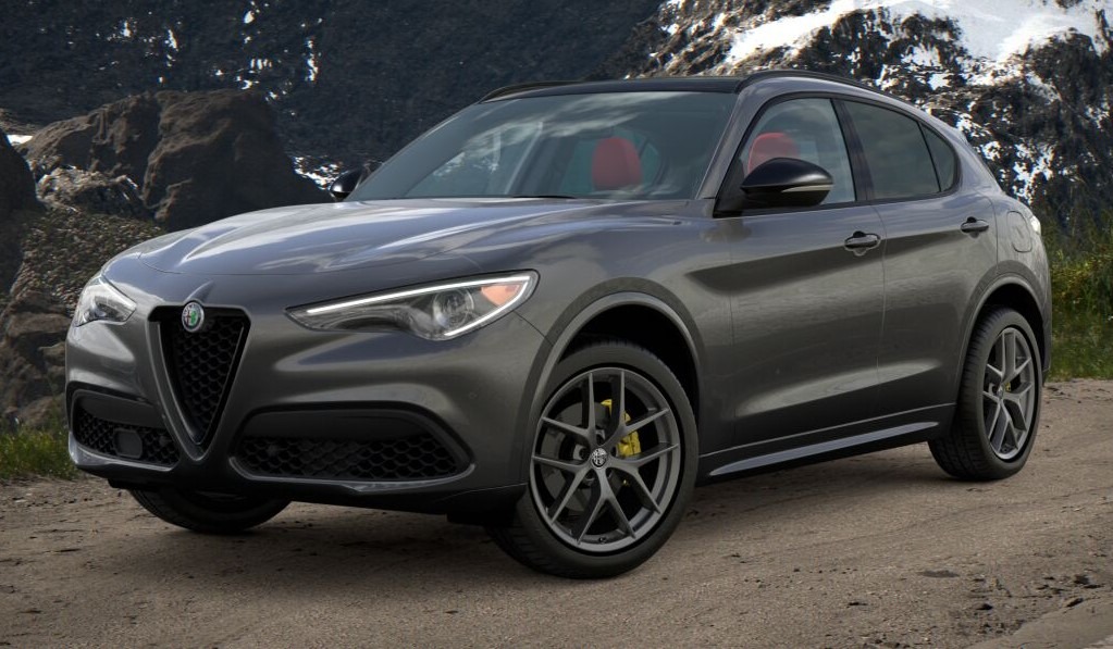 New 2021 Alfa Romeo Stelvio Ti Sport for sale Sold at Bugatti of Greenwich in Greenwich CT 06830 1